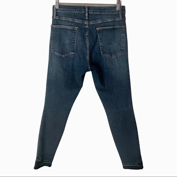 FRAME DENIM Le High Skinny Distressed Jeans Dale Bend Stretch Style LHSKRHT665 - Picture 14 of 16